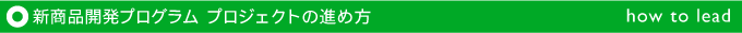 プロジェクトの進め方